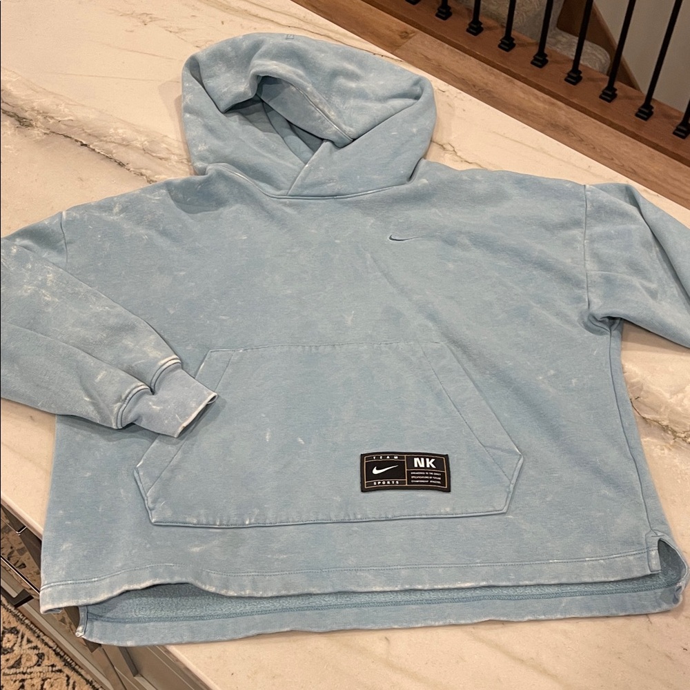 Nike Youth Light Blue Hoodie